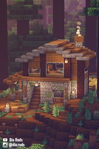 Minecraft survival starter house, biome: Taiga. Full tutorial on my YouTube channel (click the photo). Follow for more builds like this, which biome should I do next? ❤ Follow: Insta: @dio.rods ✨ Shaders: Bsl Shaders #minecraft #minecrafthouse #minecrafter #minecraftdecoration #minecraftinspiration #minecraftinterior #minecraftideas #minecraftaesthetic #minecrafthowto #minecraftbuild #minecraftbuilding #minecrafttaiga #taiga #minecrafthome #minecraftshaders #minecraftsurvival