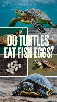 Ever wondered if turtles, like the Red Eared Slider, enjoy fish eggs in their diet? Learn about the surprising facts of turtle feeding habits and how it impacts your pet turtle habitat. Save this pin for a quick reference on what to include in your turtle's feeding schedule!