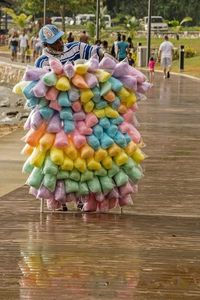 Cotton candyman in St. James..