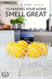 Keep your home smelling fresh and clean with these easy deodorizing tips.