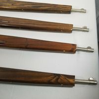 FOUR Stained Wood Color Guard Rifle Stocks 38.5" Length No Bolt or Hardware | eBay