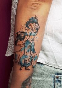 Princess Jasmine Tattoo Design Images (Princess Jasmine Ink Design Ideas)