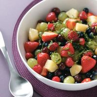 Pina Colada Fruit Salad from Taste of Home -- shared by Carol Farnsworth of Greenwood, Indiana