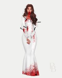 Sims 4 CC Lookbook Halloween Bride