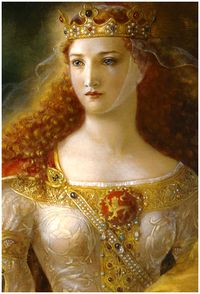 Eleanor of Aquitaine (1122 or 1124 –  April 1, 1204) - One of the wealthiest and most powerful women in Western Europe during the High Middle Ages.  One tough chick, generally speaking.