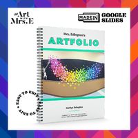 NOW WITH A "PORTFOLIO" COVER OPTION! Perfect for ALL TEACHERS Calling all art educators (and regular ed teachers) looking to nail their dream job! Does your portfolio need a make over? Are you looking for a more simplified yet effective way to showcase your best work in a job interview? Then you need this Art Ed Portfolio or “Artfolio” template and guide. When downloading this artfolio template, not only is a professional design all laid out for you, but you will be guided through what are the m