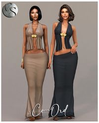 This SIMS 4 CC  big & designer collection includes - Long Dress + Short Dress + Co-Ord + Bracelet + Clutch YSL Bag + Sholder YSL Bag Early Access - Free 25/10