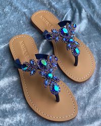 Mystique Sandals | Shop Our Women's Handmade Jeweled Leather Sandals