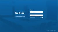 Toodledo site redesign, for fun. I use this site every day in a professional setting and I feel that it could use a visual lift.