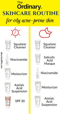 If you have oily skin that is also prone to acne, here is The Ordinary Skincare Routine for you.