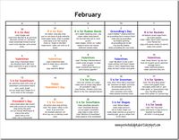 We’re all set and ready for the next month … finally! I had so much fun getting our calendar ready for February. We will probably spend two ...