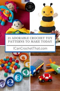 Are you looking to create something special and handmade for a child in your life? Explore our curated collection of crochet toy patterns, designed to spark your creativity and inspire hours of play. From cuddly teddy bears to quirky monsters, these patterns offer a variety of options for all skill levels. Not only will you create a unique and personalized gift, but you'll also improve your crochet skills and enjoy the satisfaction of crafting something from start...