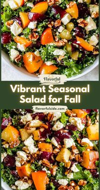 Healthy, hearty, and full of fall vibes – this autumn salad is a wholesome addition to your seasonal meals! 🍂💕🥬