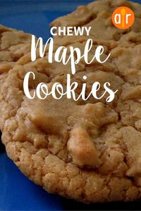 Chewy Maple Cookies