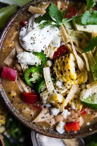 Instant Pot White Bean Chicken Chili