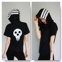 Hey, I found this really awesome Etsy listing at https://www.etsy.com/listing/210457684/soul-eater-death-the-kid-hooded-tee