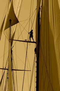 Dans les voiles d'Elena. Saint-Tropez. www.motherofpearl.com #sailing