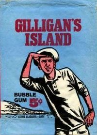 Gilligan's Island wrapper (1965, Topps)