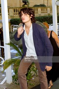 Louis Garrel during 2003 San Sebastian Film Festival - Day Seven - Arrivals at Maria Cristina Hotel in San Sebastian, Spain.