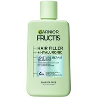 PRICES MAY VARY. Moisturizing Shampoo for Curly & Wavy Hair: Our Hair Filler + Hyaluronic Sulfate Free Shampoo, formulated with Hyaluronic Acid + Citric Acid + Repair Care Complex, fills curly, wavy hair with moisture Moisture Repair System: Locks in up to 15X more moisture with up to 100 HR frizz control with use of Pre-Shampoo Treatment and Moisture Repair Shampoo, Conditioner, and Serum vs. non-conditioning shampoo 4-Step Hair Filler Routine: Apply Bonding Inner Fiber Repair Pre-Shampoo Treat