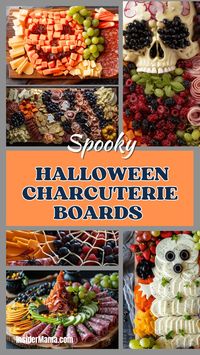 Looking to impress your guests with a unique twist on party snacks? These Halloween charcuterie boards are the perfect blend of spooky and delicious. With a mix of cheeses, meats, fruits, and festive treats, your board will be a hit. Cut cheddar into crescent moons, arrange salami in spirals, and decorate with witch hats and broomsticks. Add dark chocolate truffles and Halloween cookies for a festive touch. Get creative and make your Halloween charcuterie boards the star of the party. Try it now and make your Halloween celebration unforgettable!