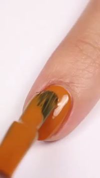 Tortoise Shell Nail Art  I used polish thinner with a few different shades to create this tortoise shell look!