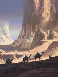 ArtStation - Wadi Rum Caravan, Arlan Akylbay