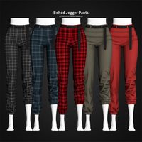 Belted Jogger Pants | Gorilla X3