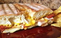 pepper jack turkey panini