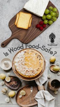 Most of the time, the question of wood being food-safe actually depends on which type of oil is used to seal the wood... Read more here.