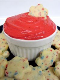 Red Velvet Cake Batter Dip