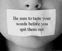 Good reminder - Psalm 34:13   Keep your tongue from evil, And your lips from speaking deceit.     Psalm 35:28   And my tongue shall speak of Your righteousness, And of Your praise all the day long.       Psalm 37:30   The mouth of the righteous speaks wisdom, And his tongue talks of justice.     Psalm 39:1   I said, "I will guard my ways, Lest I sin with my tongue; I will restrain my mouth with a muzzle, While the wicked are before me."