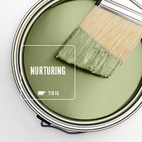 Fresh, warm and natural, Nurturing T18-16 is our selection for the year’s traditional month of green, March. Nurturing serves as a surprising yet welcoming shade for an entry door on a home’s exterior. This fresh, subtle green adds just enough vitality to liven up a home painted in a neutral tone such as gray. It’s also …