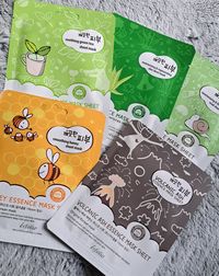 This masks are so good ✨️ You should deffinitely try them #selfcare #skincare #aesthetic #kbeautyaddict #koreanskincaretips #facemask #sheetmasks