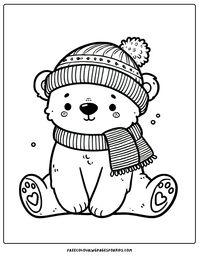 Embrace the beauty of the winter season with our charming collection of kids winter coloring pages! Perfect for kids to color at home or in school. These pages capture the essence of winter with snowy scenes, winter clothes, snowball fights, and heartwarming Christmas scenes - download and print your favorites now!