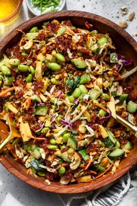 Crispy Rice Salad - Dishing Out Health