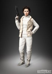 Princess Leia in Star Wars: Battlefront