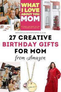 Surprise your mom with a gift that she'll cherish forever! Check out these 27 heartwarming gifts for mom from daughter. Best birthday gifts for mom from daughter to buy | Last minute birthday gifts for mom | 50th birthday gift ideas for mom from daughter | Best gifts for moms birthdays