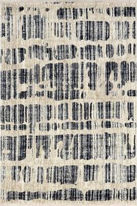 Lafayette Abstract Striped Rug | Navy – Rugs USA