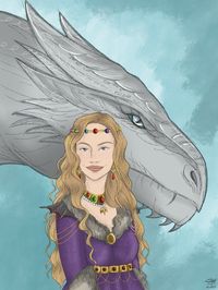 Queen Alysanne Targaryen ( The Good Queen) and Silverwing