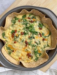 The Best Tortilla Quiche