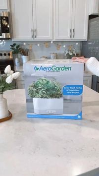 Enjoy abundant harvests year-round with the AeroGarden Harvest, an indoor hydroponic gardening system that grows your favorite vegetables, herbs, or flowers in water without the mess of soi. This compact countertop garden features a spacious grow deck and water bowl so you can grow 6 different live plants at once, all up to 12 inches tall. We love this video by @lifewithlainee