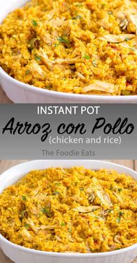 Pressure Cooker Arroz con Pollo (Chicken and Rice)