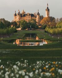 The beautiful Schwerin Castle.