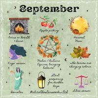 Alice Kendall | Which of you witches loves September? It’s finally September, which covers the end of Summer and the very start of Autumn/Fall. Here are… | Instagram