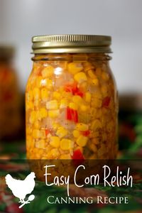 A simple relish that will add a fun punch of flavor and texture to all sorts of dishes. This recipe makes 5 pints.