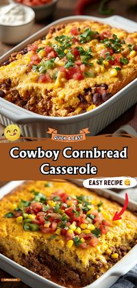 Cowboy Cornbread Casserole