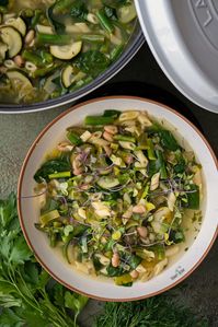 Green Minestrone Soup