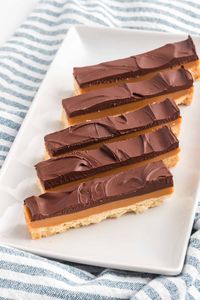 Homemade Twix aka Millionaire Bars.