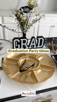 After the caps fly high, it’s time to celebrate. Setting up a graduation food table is a great way to celebrate the graduate’s achievement and provide guests with delicious refreshments. Begin by selecting a location that is accessible from all sides. Adorn the table with grad themed tablecloth, plates, and centerpieces. Arrange trays and bowls for cold items at one end, and hot foods on the other. Save time by placing serving tongs and utensils ahead of time. Lastly, complete the setup with a stunning balloon bouquet for added flair. Find more graduation party ideas at Party City.​